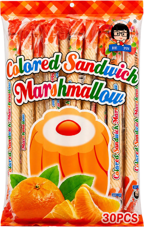 Apelsinli Marshmallow Tayoqchalari