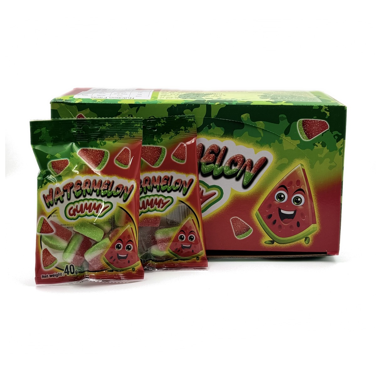 WATERMELON GUMMY 40G*24PCS*12BOX