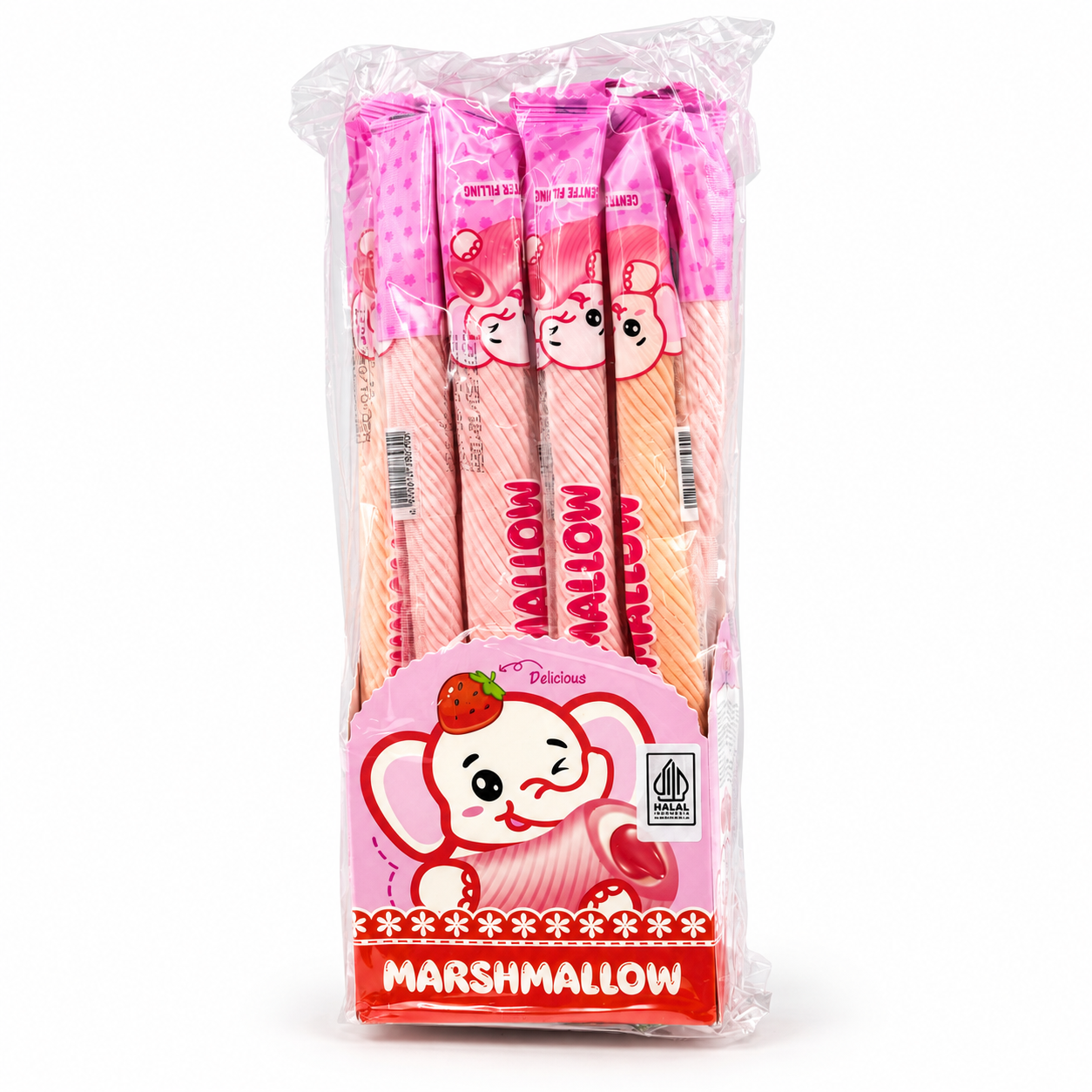 AK-47 marshmallow konfet 13 g × 30 dona STRAWBERRY