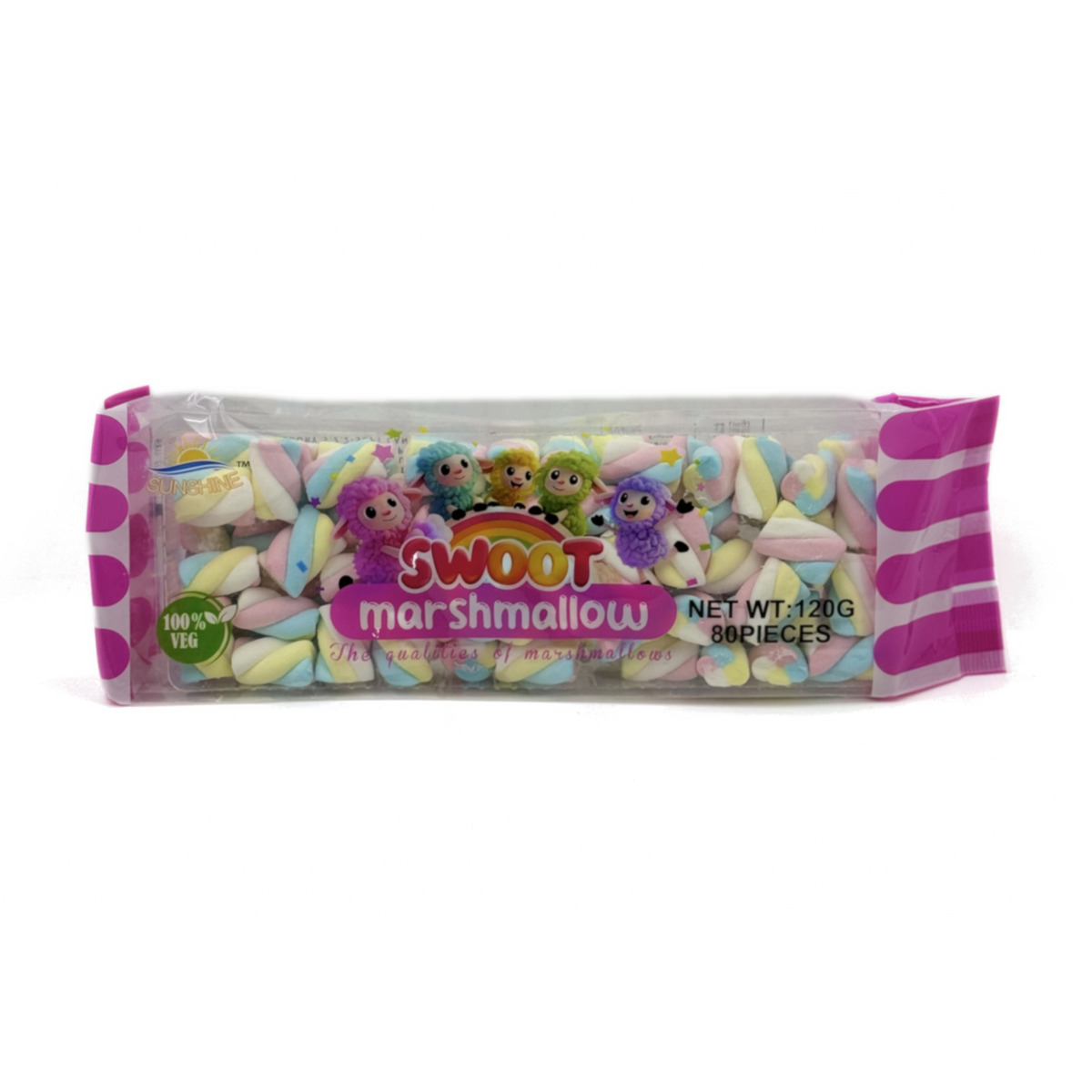 SWOOT marshmallow 120 g (80 dona)