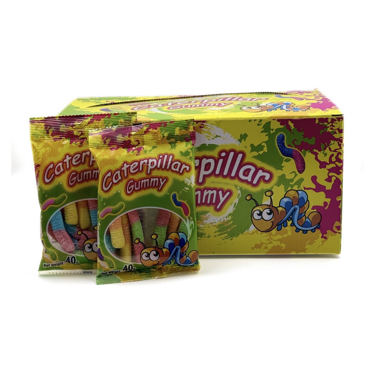 Watermelon & Caterpillar marmelad 40 g × 24 dona