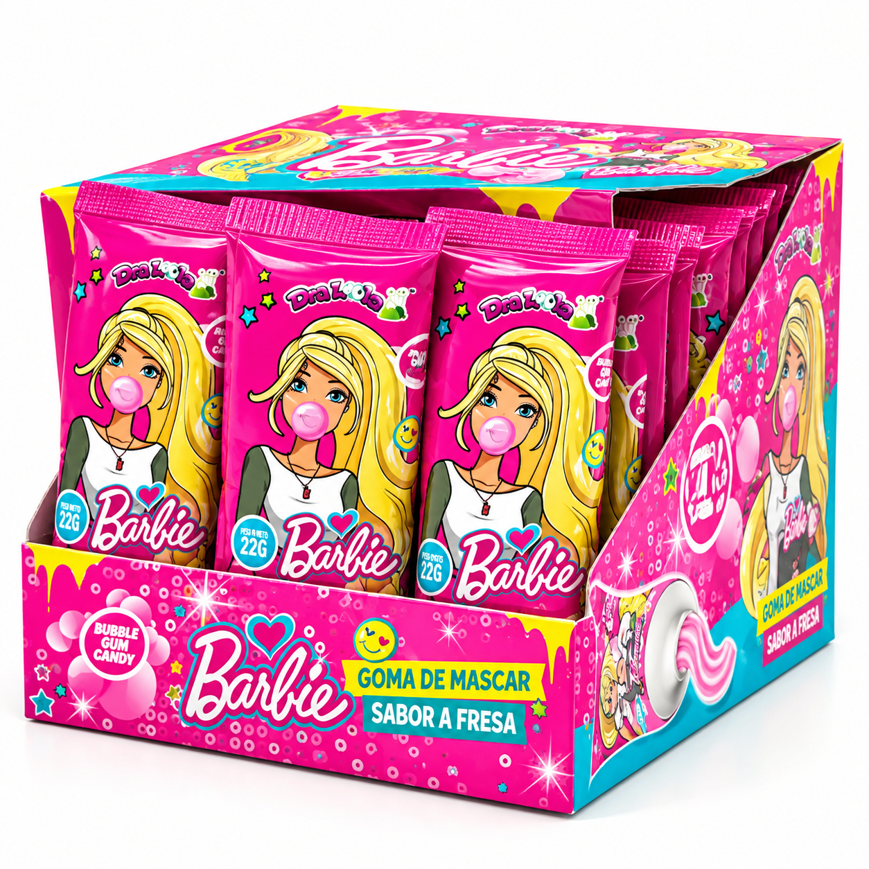 Barbie Toothpaste saqich 22 g × 24 dona