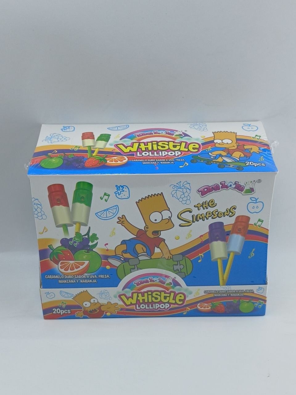 Whistle Lollipop (hushtak) ledenets 10 g × 20 dona