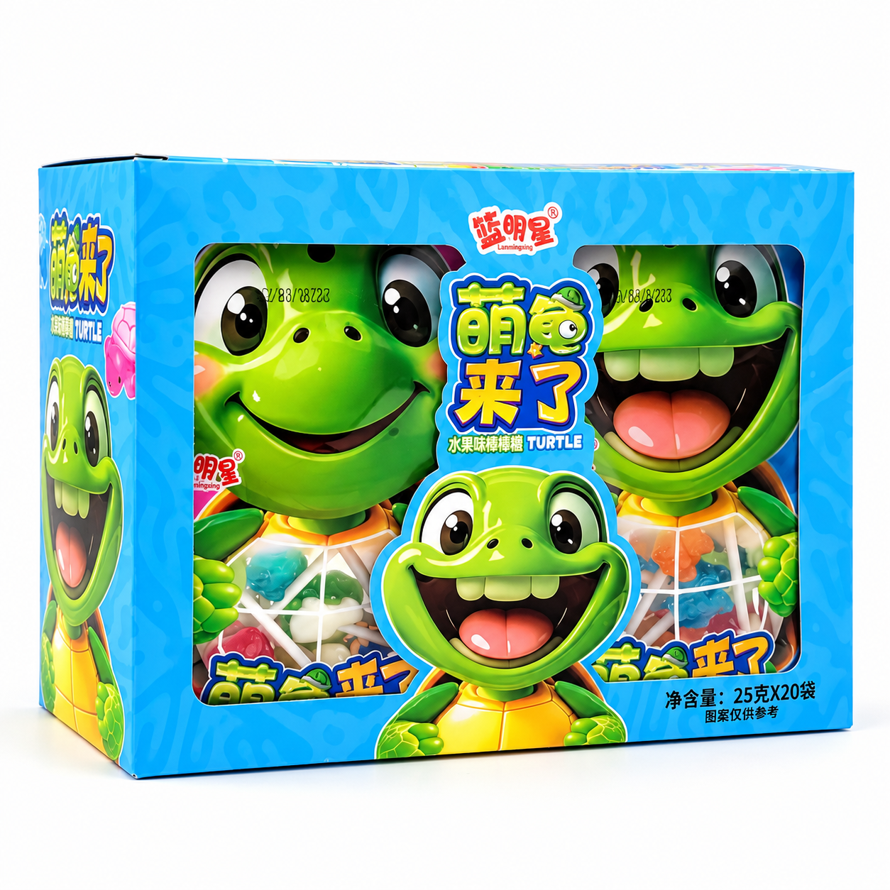 Lollipop ledenets 25 g × 20 dona TURTLE