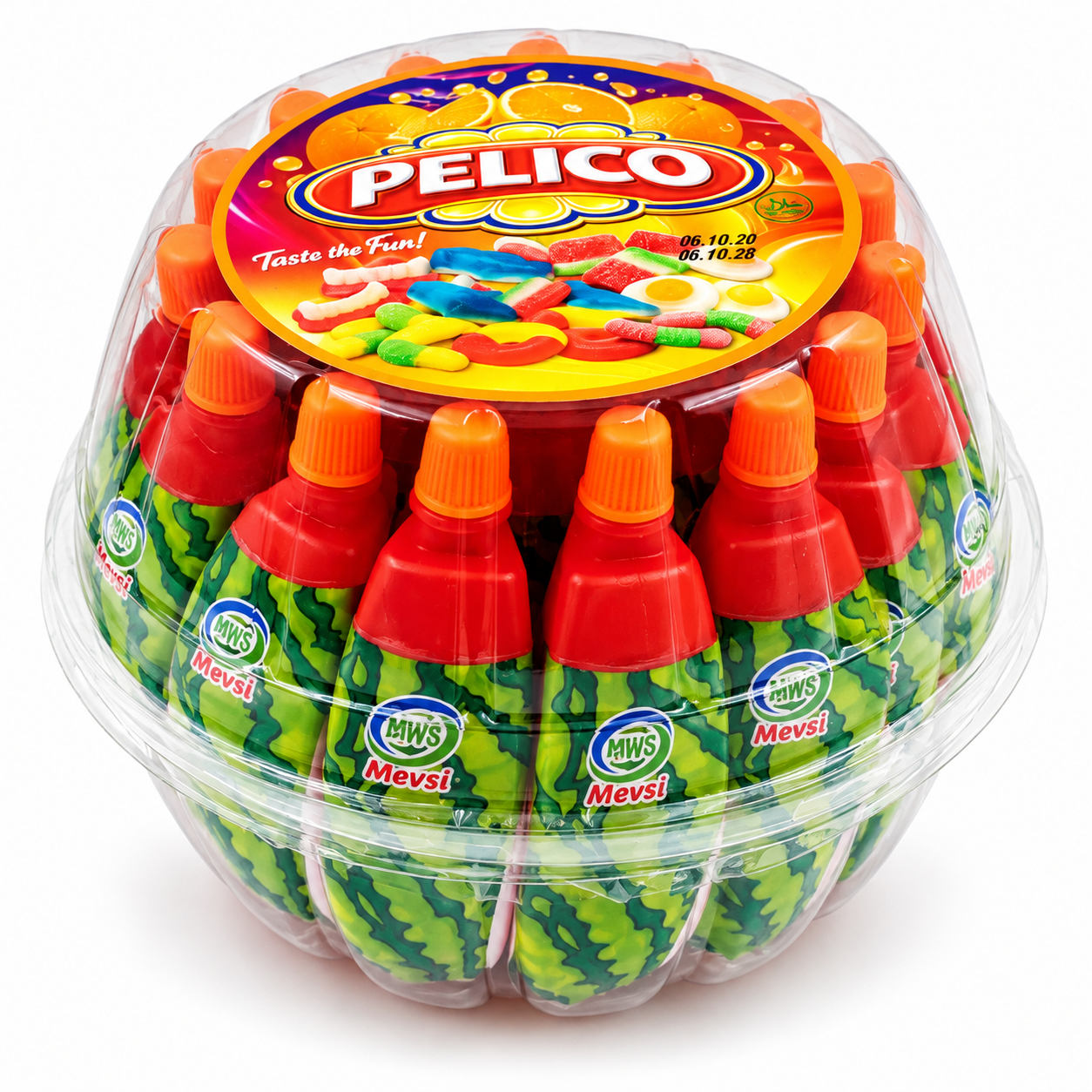 Watermelon Jelly tarvuzli jele 55 g × 20 dona