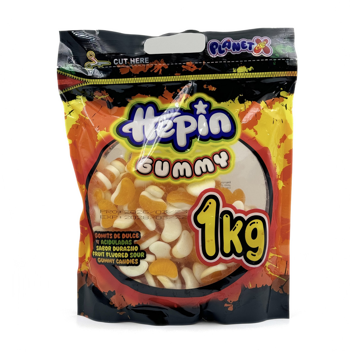 Hepin Gummy assorti 1 kg APELSIN