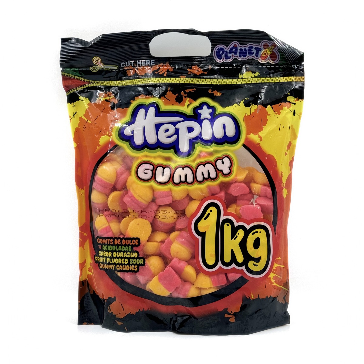 Hepin Gummy assorti 1 kg BURGER