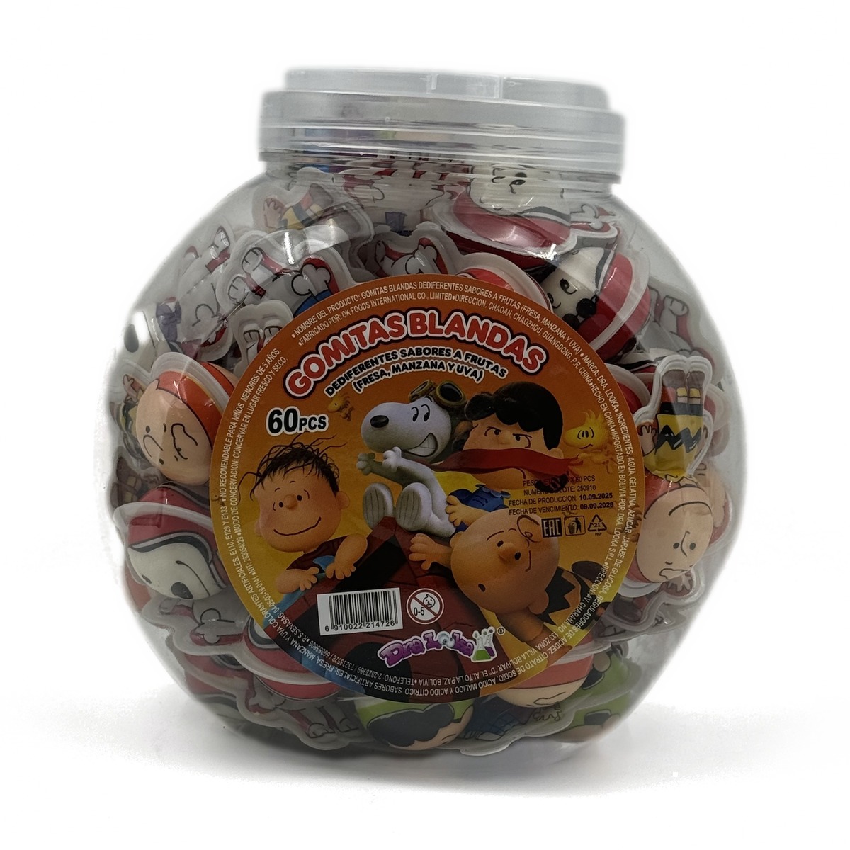 Gummy Ball assorti marmelad GOMITAS BLANDAS