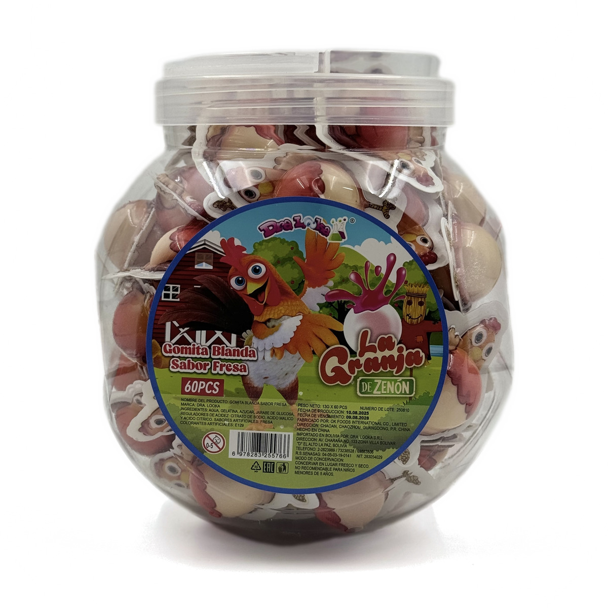 Gummy Ball assorti marmelad DE ZENON