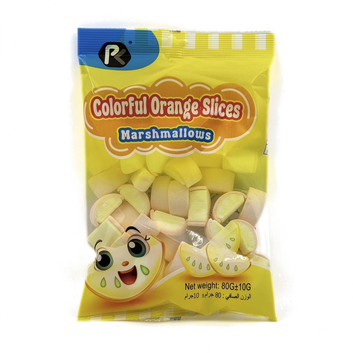 Assorti marshmallow 80 g ORANGE SLICES