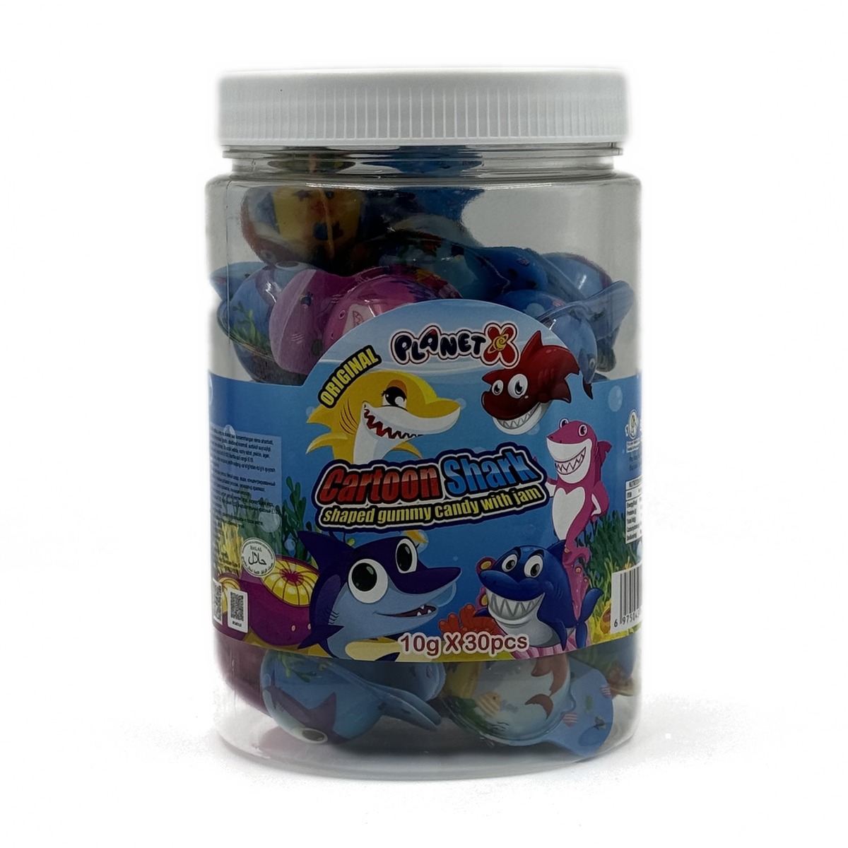 Eyeball Gummy marmelad 10 g × 30 dona SHARK