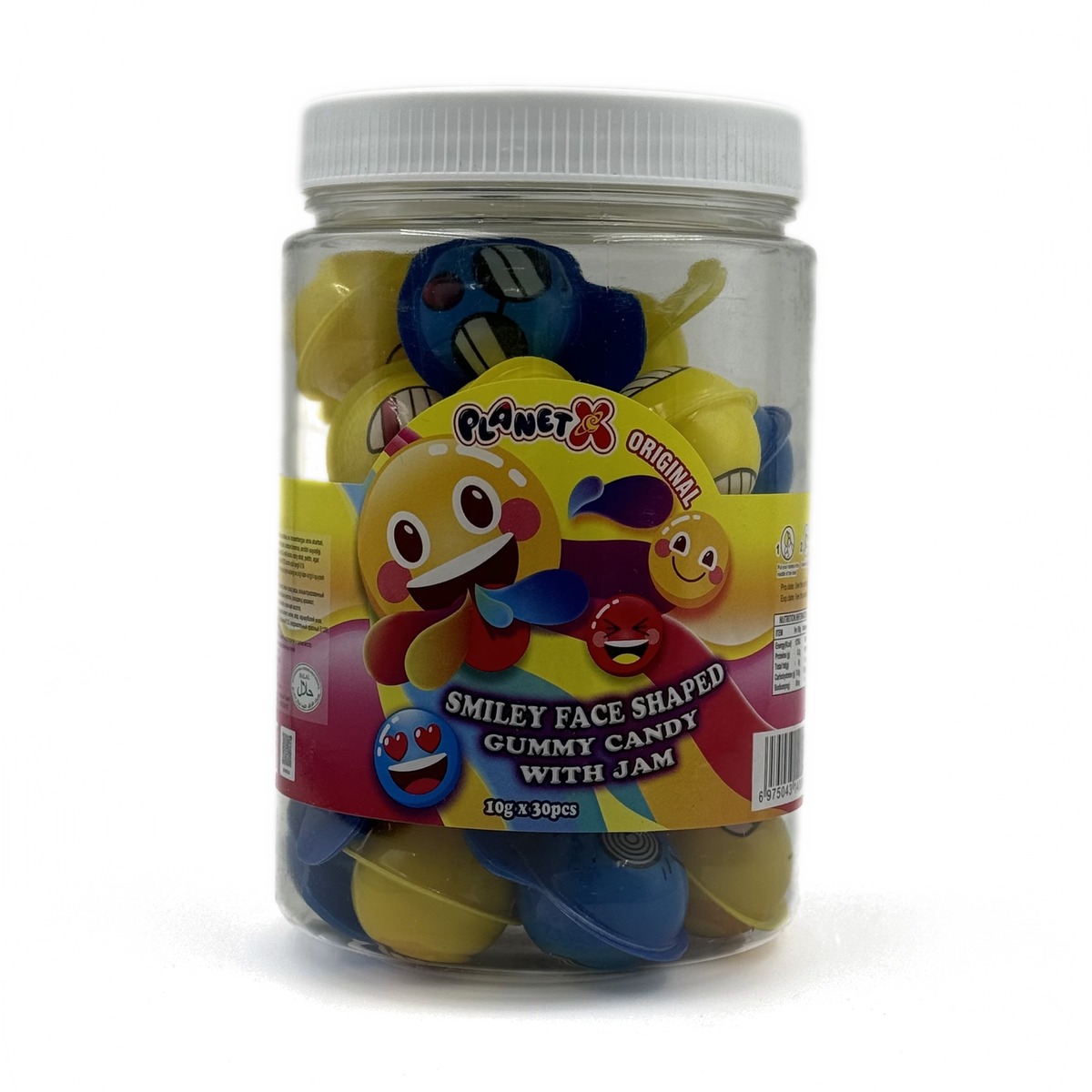Eyeball Gummy marmelad 10 g × 30 dona SMILE FACE