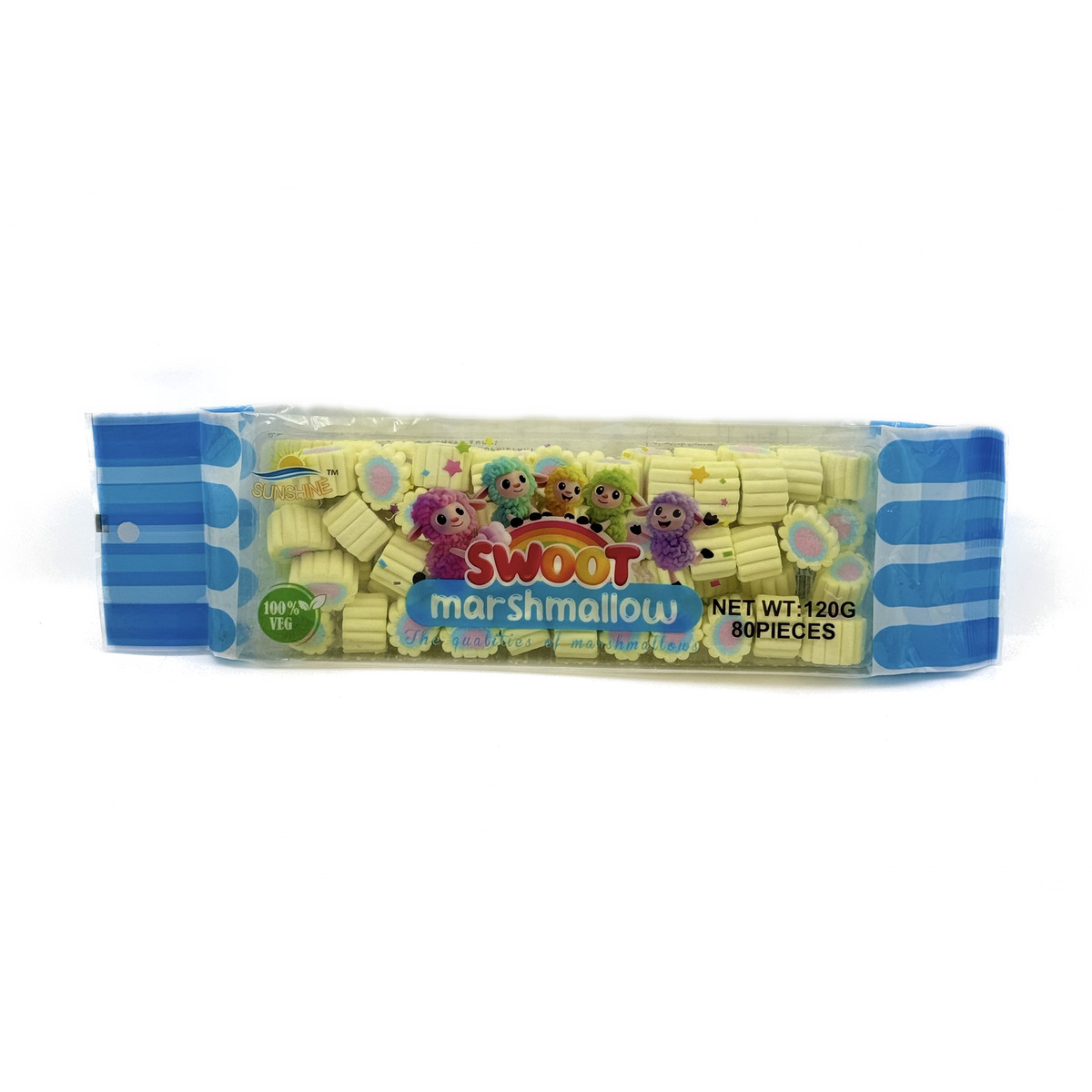 SWOOT marshmallow 120 g (80 dona) KO'K